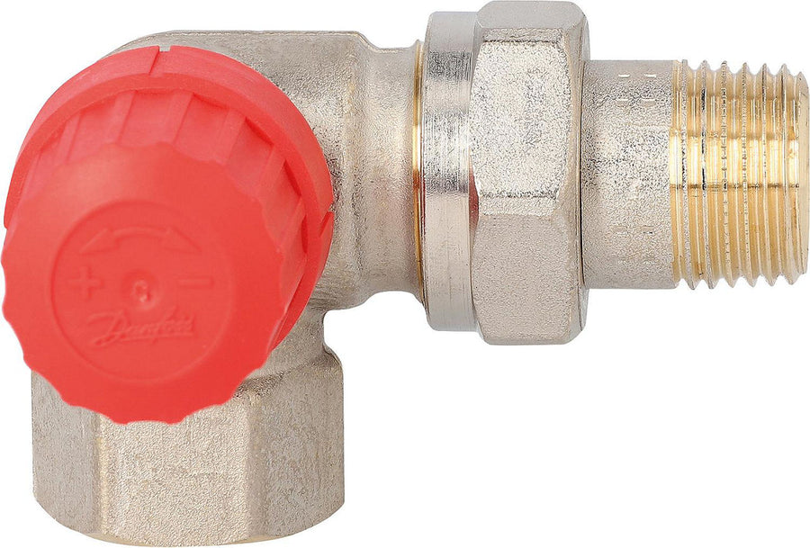 Corps de vanne thermostatique Danfoss RA-N équerre inversée à gauche, femelle