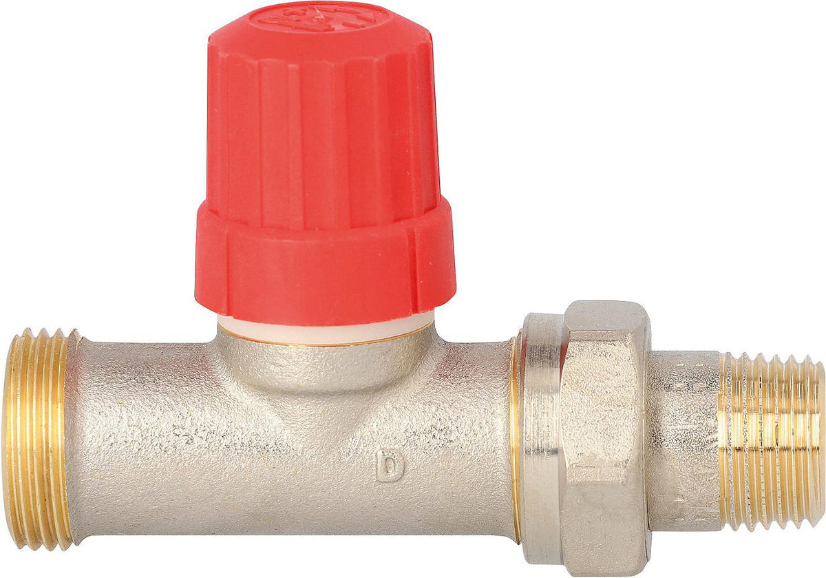 Corps de vanne thermostatique Danfoss RA-N 15 DN 15 (1/2") × eurocône DN 20 (3/4") droit, mâle