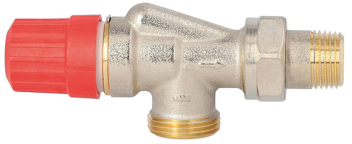 Corps de vanne thermostatique Danfoss RA-N 15 DN 15 (1/2") × eurocône DN 20 (3/4") axial, mâle