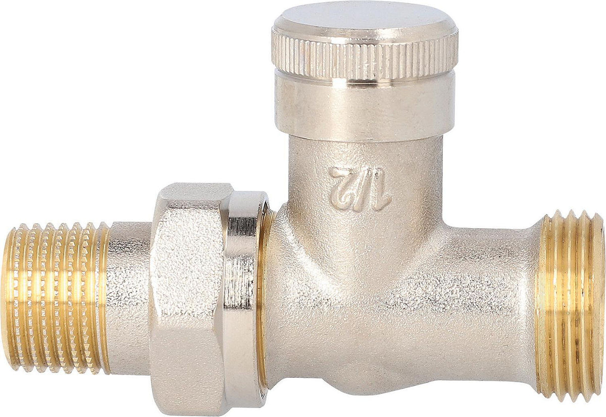 Raccord de retour Danfoss RLV 15 DN 15 (1/2") × eurocône DN 20 (3/4")