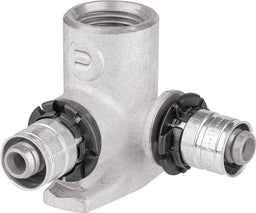 Double rondelle à sertir Uponor S-Press 90° longue Ø14mm-DN15 (1/2") FR-14