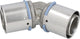 Coude à sertir S Uponor 45° Ø40 mm