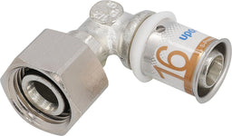 Raccord à visser coudé SK S-Press PLUS Uponor Geberit Ø16mm-DN15 (1/2") FI