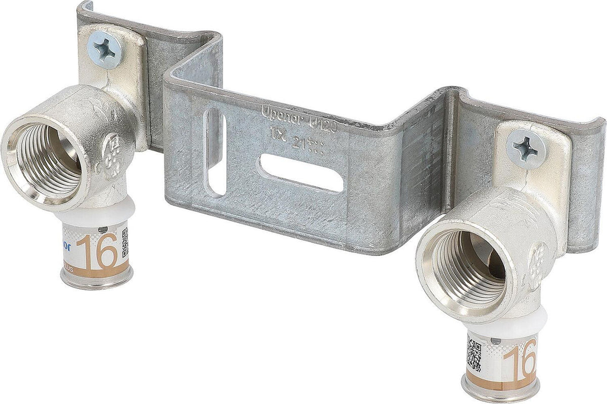 Plaque de montage S-Press PLUS Uponor Gemini entraxe 120 mm