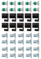 Uponor Smart Aqua 10 boulons + 20 vis