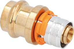 Raccord de transition S-Press Uponor sur systèmes de canalisations métalliques avec contour M Ø16-32 mm