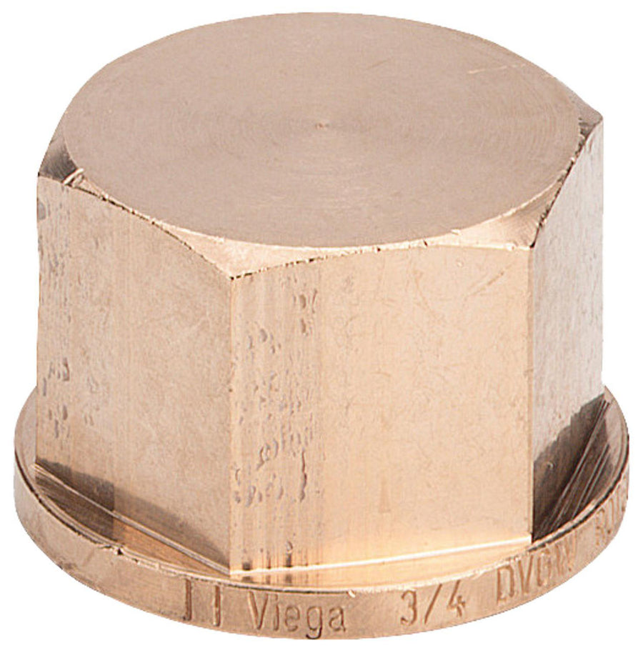 Raccord fileté bronze capuchon F Type 3301