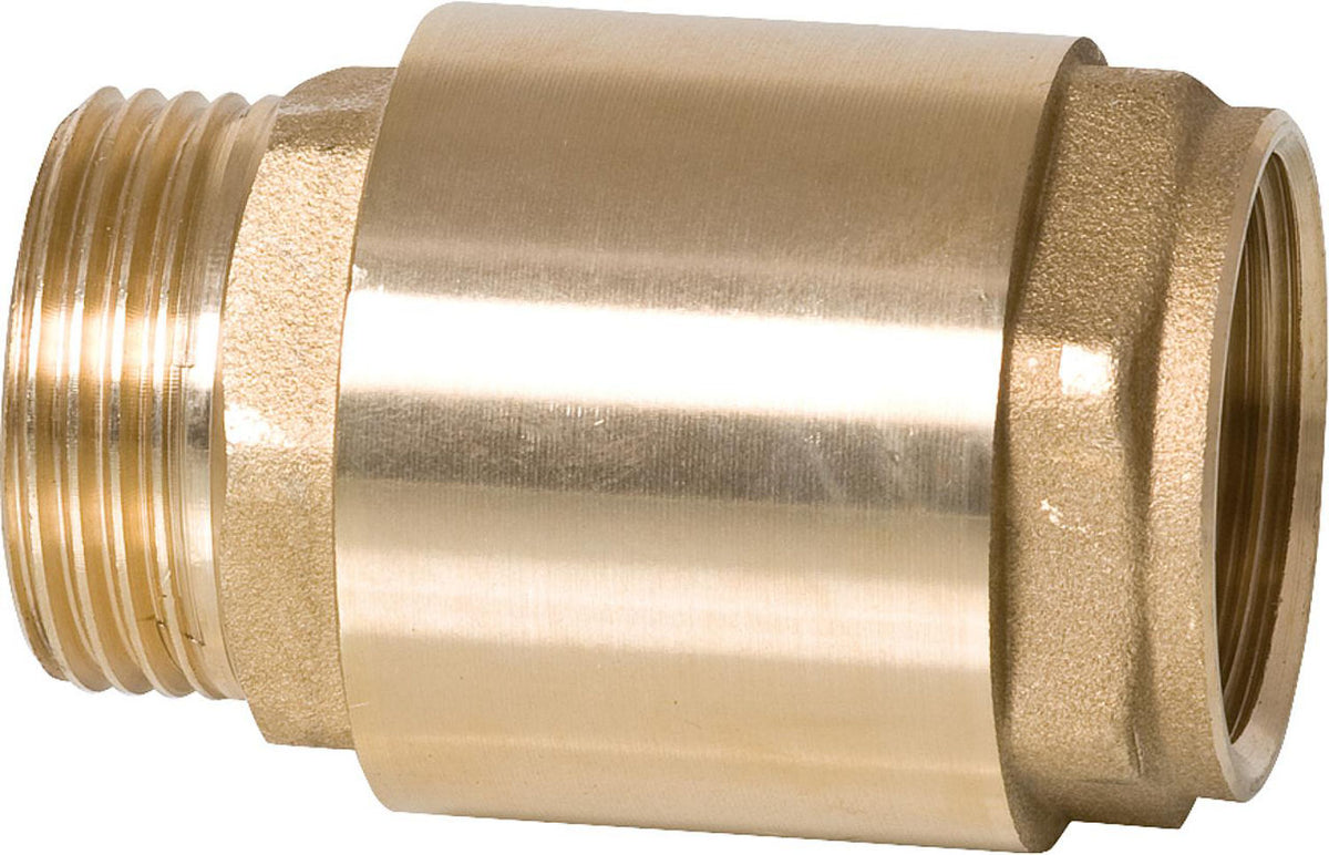 Clapet anti-retour laiton, mâle × femelle (max. 110°C)
