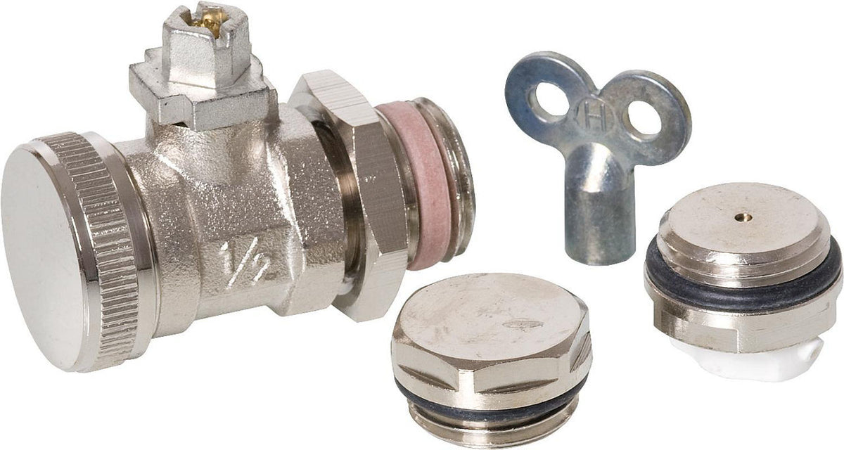 Kit de purge d'air et de vidange autoétanche MAGRA DN 15 (1/2")