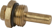 Doigt de gant pour sonde 5,5 mm, profondeur 30 mm, avec joint torique, laiton