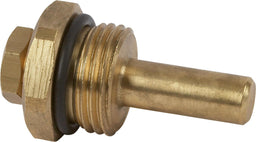 Doigt de gant pour sonde 5,5 mm, profondeur 30 mm, avec joint torique, laiton