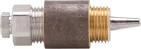 Doigt de gant pour sonde 6 mm, profondeur 60 mm, avec joint torique, laiton