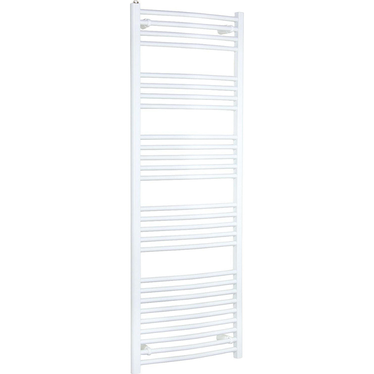 Radiateur sèche-serviettes Jessica courbé, blanc RAL 9016