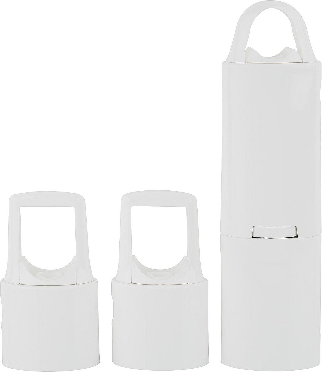 Kit de fixation séparateur de pièce pour radiateur sèche-serviettes Jessica, blanc RAL 9016