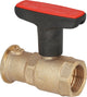 Vanne à boisseau sphérique de pompe bronze IMI Heimeier Globo P-S pour circulateur