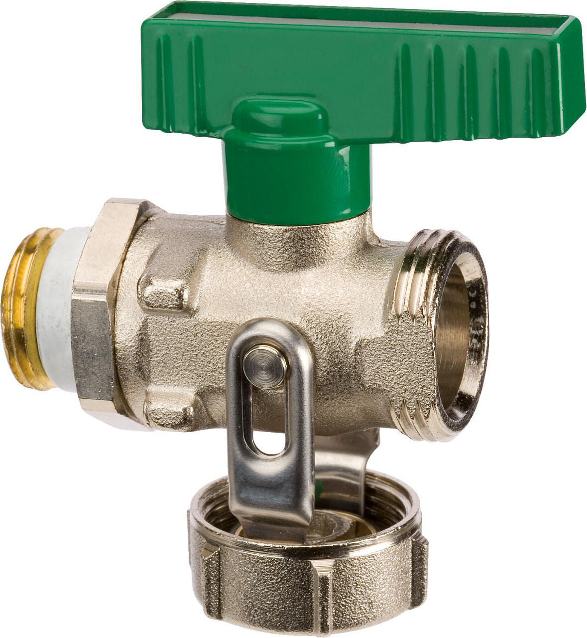 Robinet de vidange KFE à boisseau sphérique simplex eau potable DN15 (1/2"), 10 bar