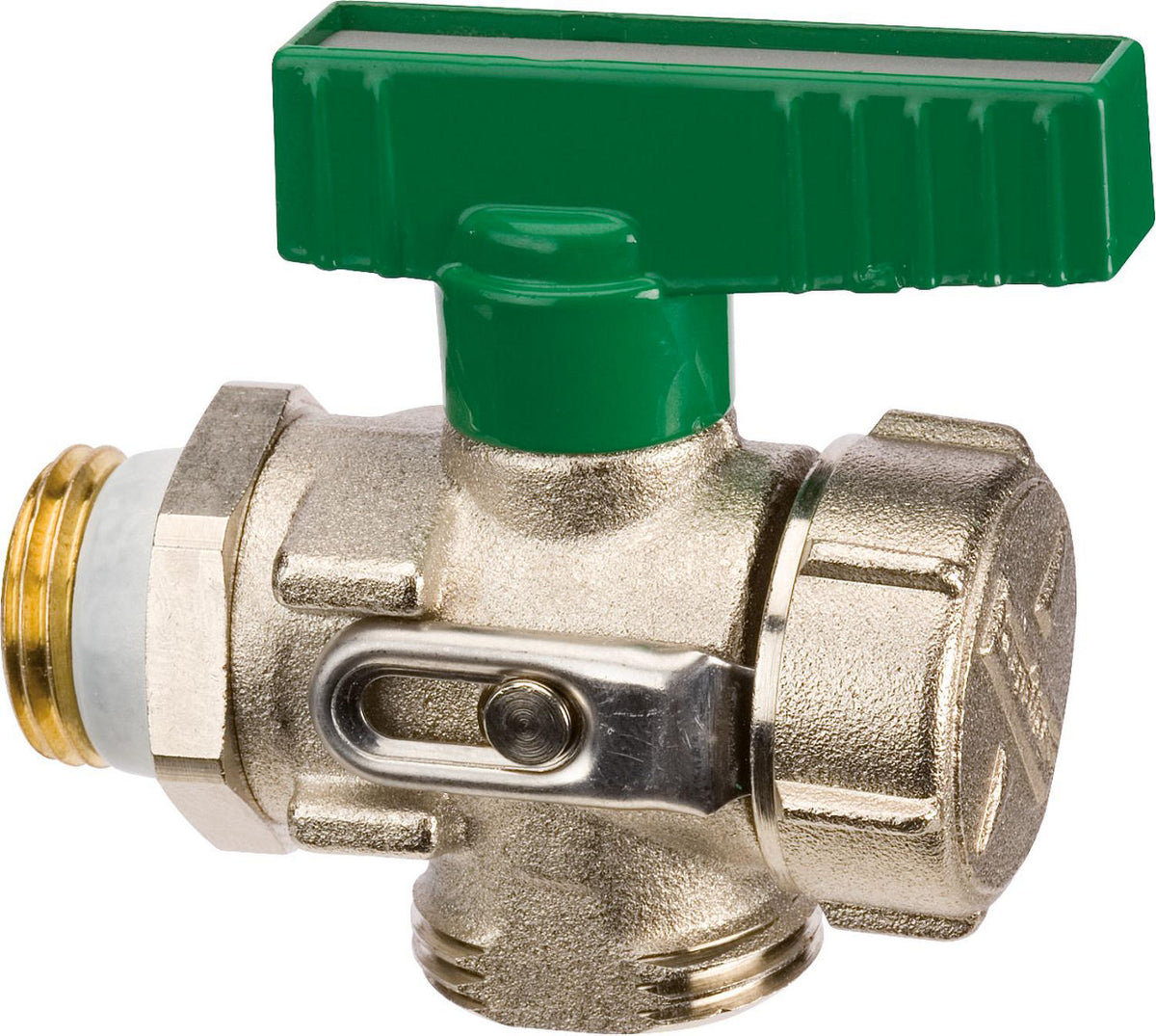 Robinet de vidange KFE à boisseau sphérique simplex eau potable DN15 (1/2"), 10 bar
