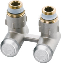 Bloc de robinet pour radiateur