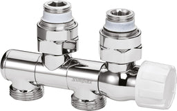 Garniture de vanne VarioCon DN 15 (1/2") femelle chromée, avec capuchon de protection