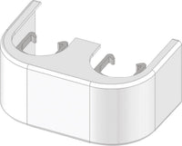 Habillage design pour bloc de robinet bitube VarioCon