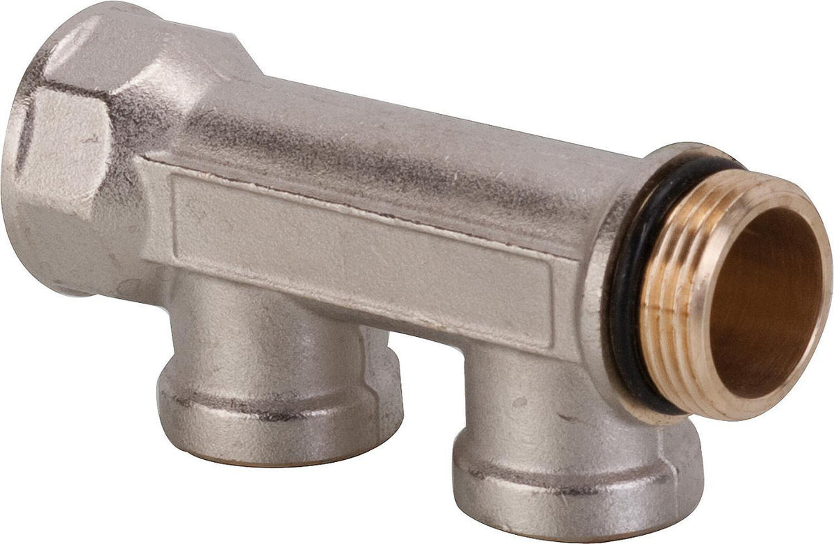 Collecteur universel IVAR DN 25 (1") x sorties DN 15 (1/2") femelles
