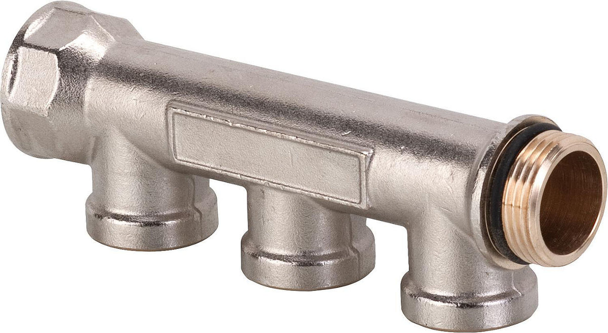 Collecteur universel IVAR DN 25 (1") x sorties DN 15 (1/2") femelles