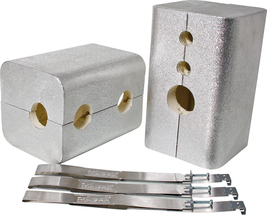 Isolation d'extrémité MAGRA avec revêtement aluminium pour collecteur type F 122-16