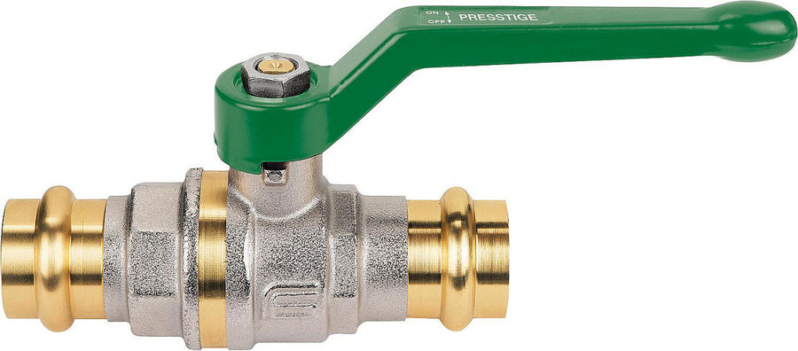 Robinet à boisseau sphérique eau potable EFFEBI à sertir × à sertir, poignée à levier alu