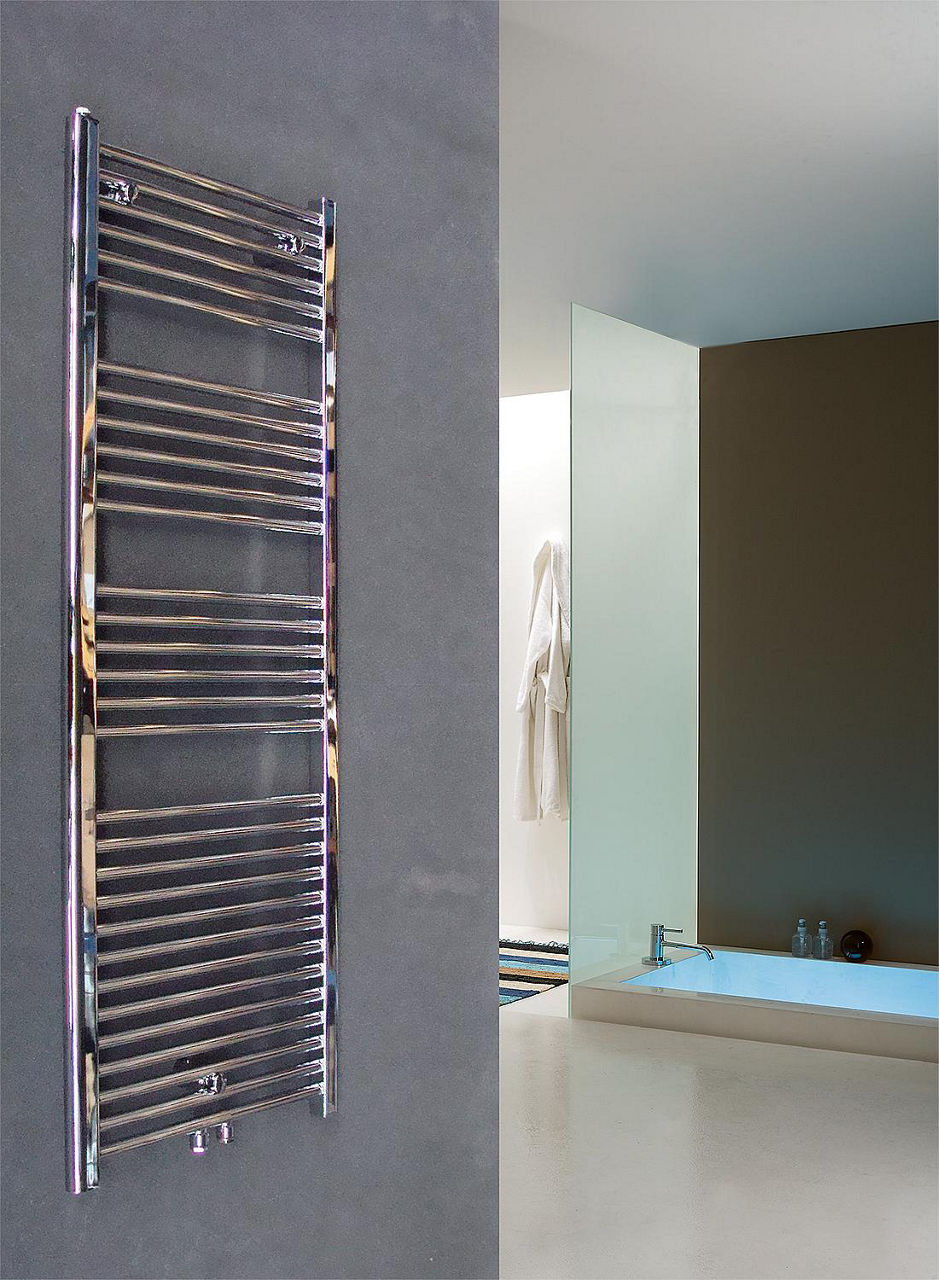Radiateur sèche-serviettes Jessica avec raccord central