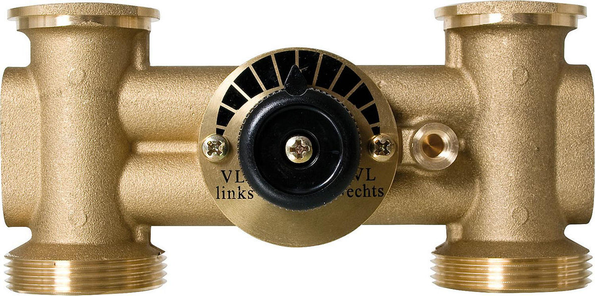 Mélangeur quatre voies laiton pour module hydraulique Easyflow 3 + 6