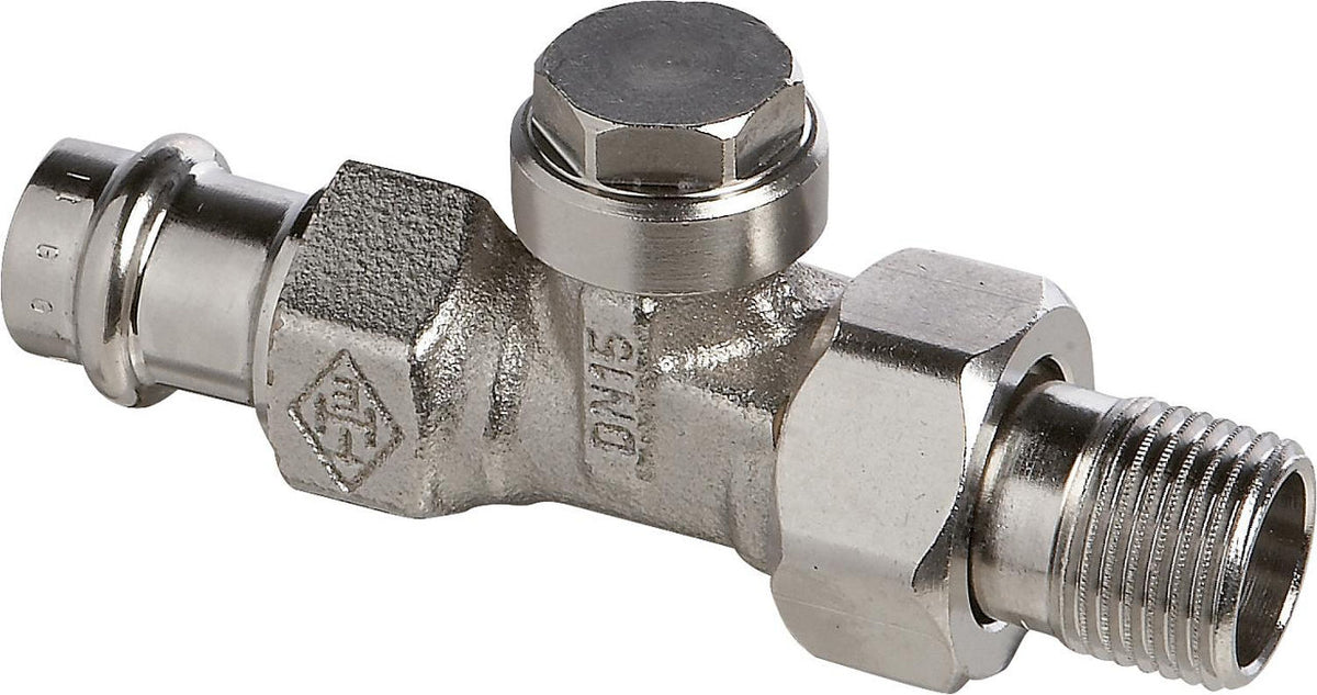 Raccord de retour IMI Heimeier Regulux DN 15 (1/2") × 15 mm profil SC