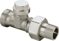 Raccord de retour IMI Heimeier Regulux droit DN 15 (1/2") × eurocône DN 20 (3/4")