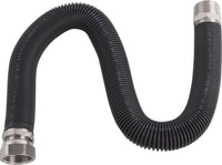 Flexible ondulé en acier inoxydable avec gaine PVC, extensible