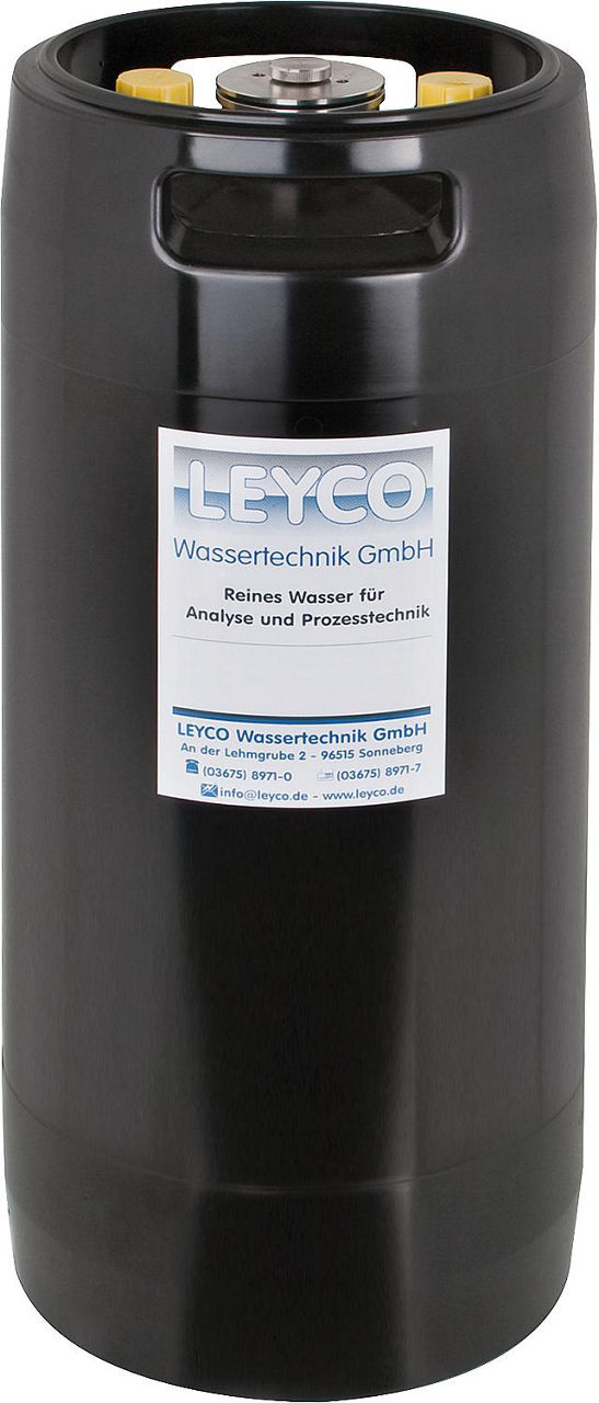 Station de remplissage LEYCOpure HLA 3000 VE, échangeur d'ions à lit mélangé, raccord fileté DN 20 (3/4")