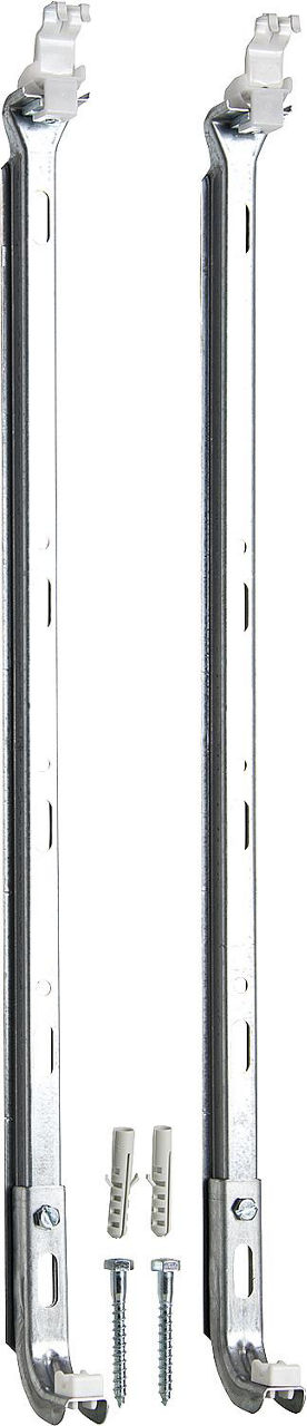 Console murale universelle combinée, 2 pièces, pour hauteur 300-600 mm, vis et chevilles incluses