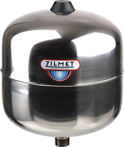 Vase d'expansion à membrane ZILMET® Zilflex Hydro Plus en acier inoxydable