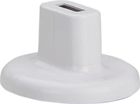 Cache design pour console sur pied Super Standfix Plus, blanc brillant