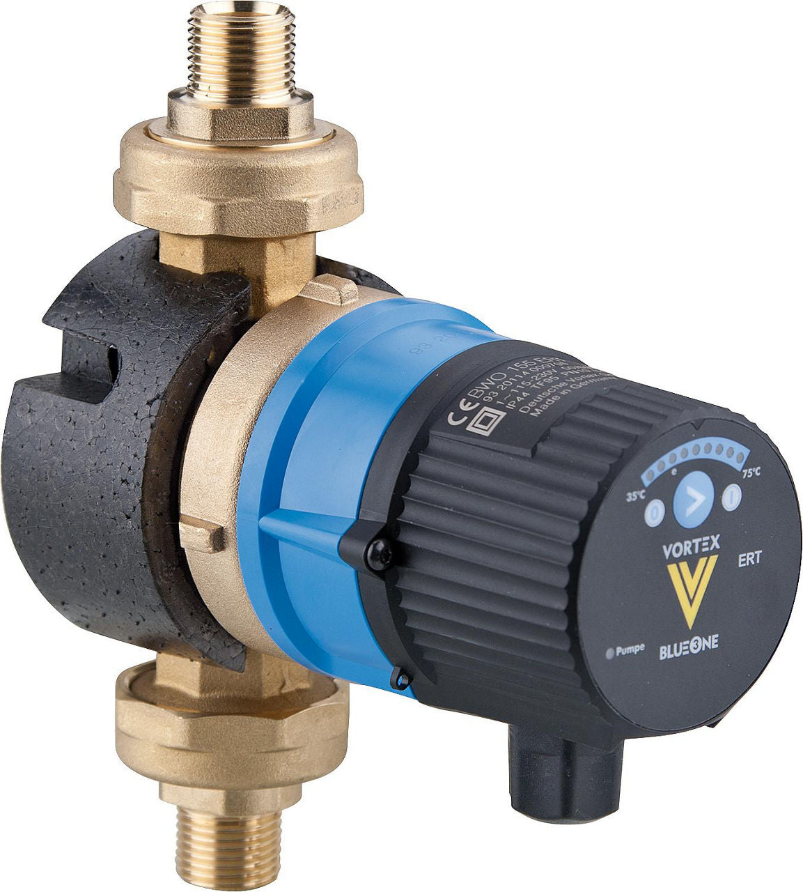 Circulateur sanitaire Vortex BWO 155 V-ERT avec thermostat électronique