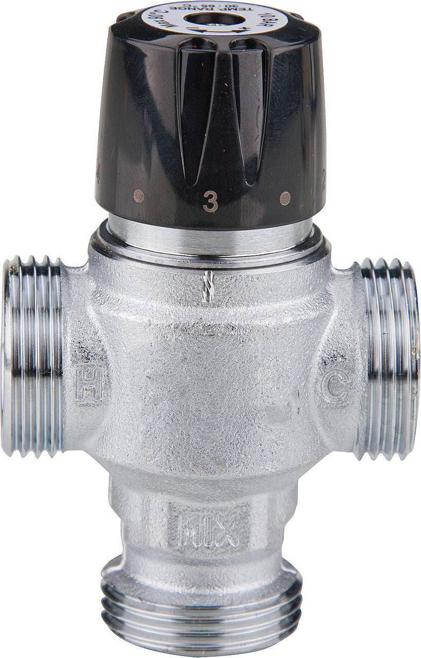 Vanne mélangeuse thermostatique Easyflow Mix 796 à joint plat, 30-65 °C