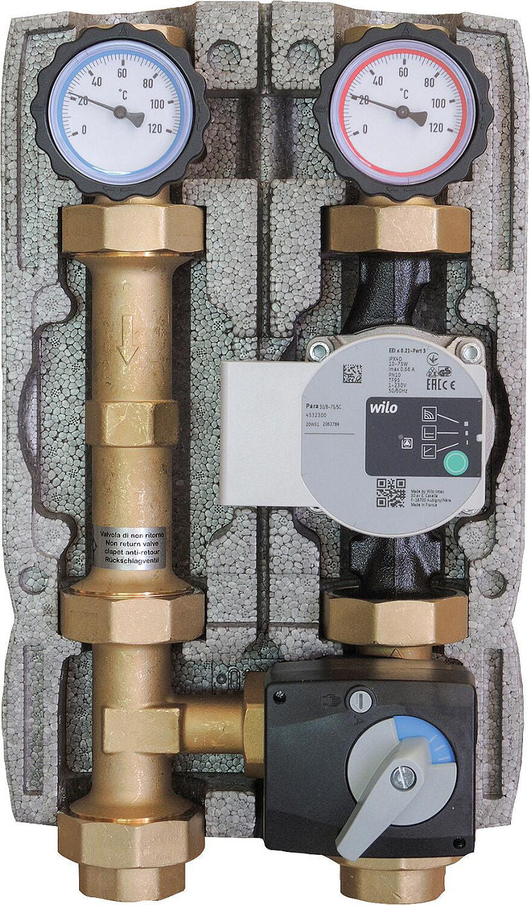 Kit de circuit de chauffage Easyflow DN32 (1 1/4"), type 32-2, mélangé