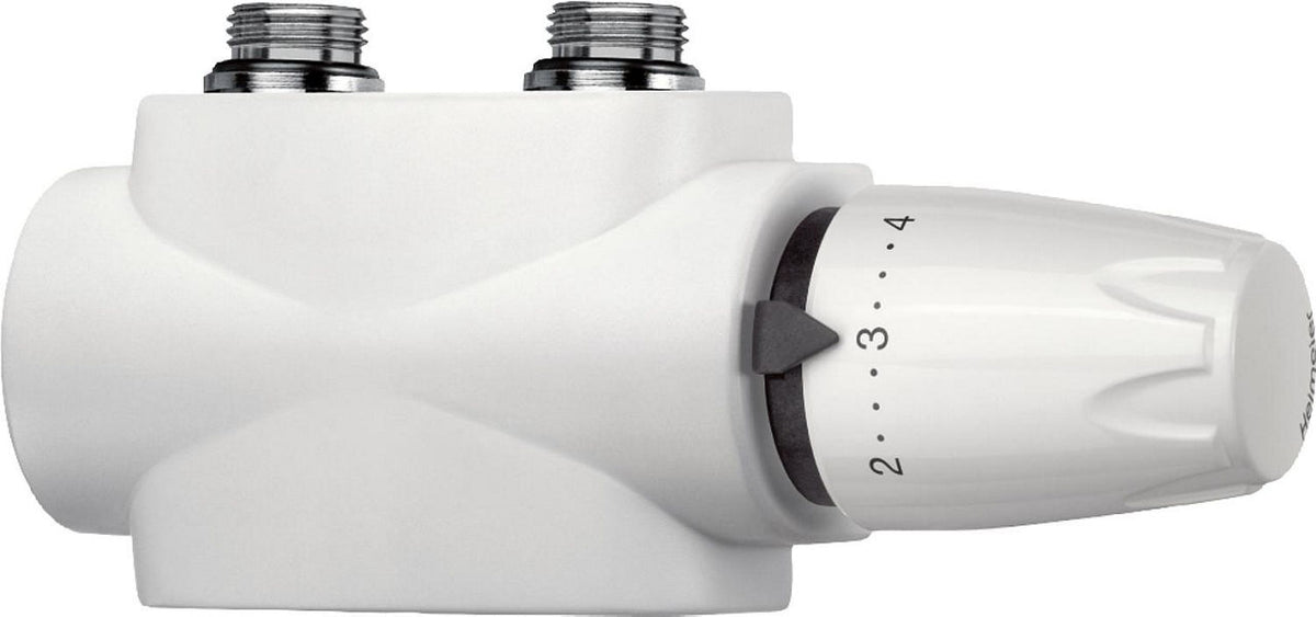Bloc de vanne IMI Multilux 4-Set DX DN 20 (3/4") blanc RAL 9016, bitube et monotube