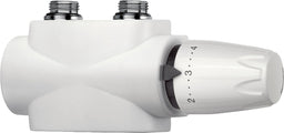 Bloc de vanne IMI Multilux 4-Set DX DN 20 (3/4") blanc RAL 9016, bitube et monotube