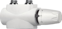 Bloc de vanne IMI Multilux 4-Set DX DN 20 (3/4") blanc RAL 9016, bitube