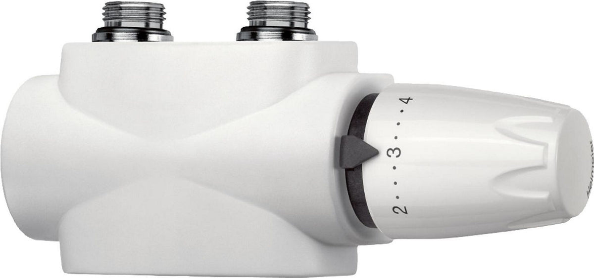 Bloc de vanne IMI Multilux 4-Set DX DN 20 (3/4") blanc RAL 9016, bitube