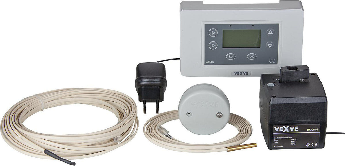 Régulation de chauffage Vexve AM 40 pour 1 circuit, avec servomoteur et sondes