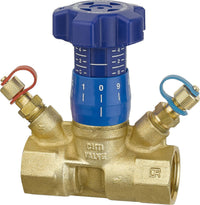 Vanne d'équilibrage Cimberio 787, bandeau de mesure variable