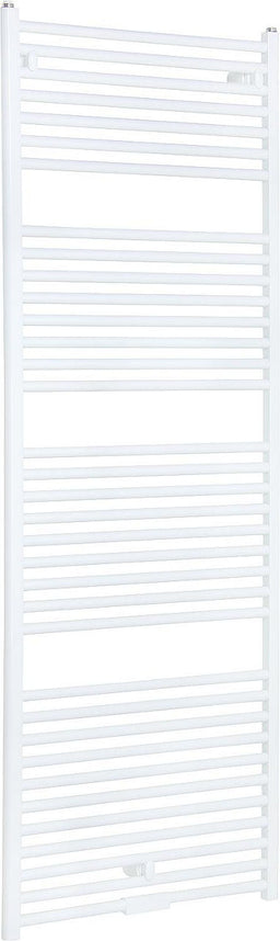 Radiateur sèche-serviettes Fondital Cool en aluminium avec raccord central, blanc RAL 9010