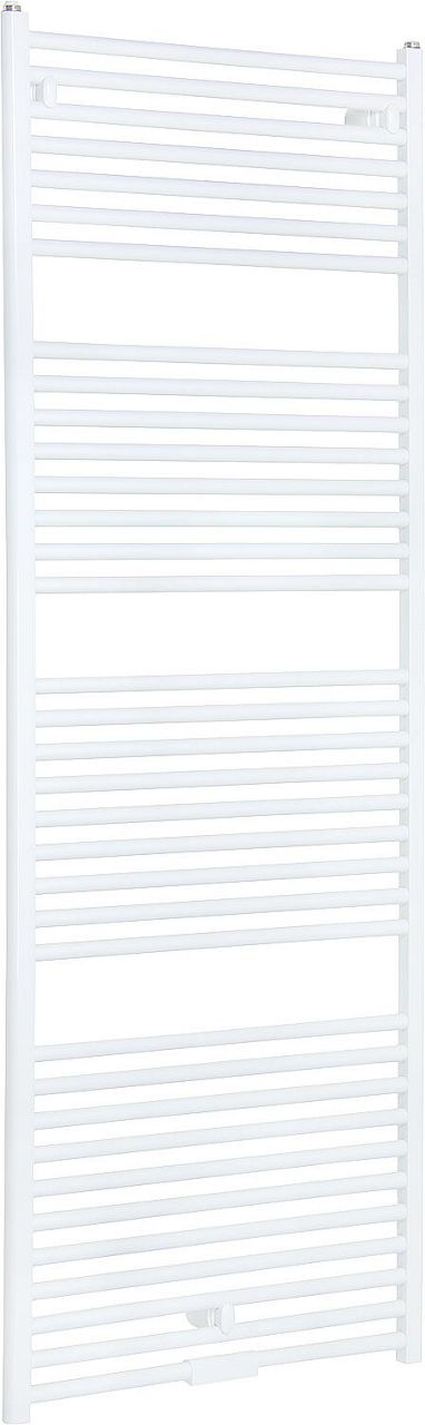 Radiateur sèche-serviettes Fondital Cool en aluminium avec raccord central, blanc RAL 9010