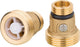 Kit d'arrêt avec clapet anti-retour pour circulateur, DN15 (1/2") mâle x DN25 (1") mâle