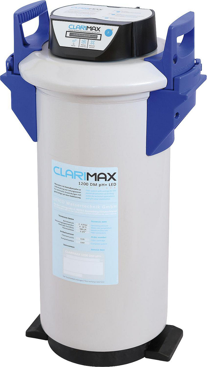 Cartouche de rechange de déminéralisation pour Clarimax 1200